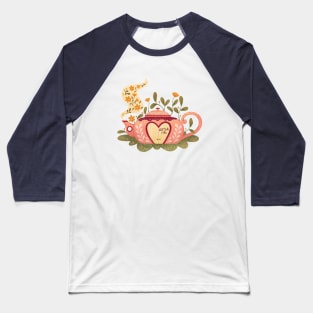 Tea pot house Baseball T-Shirt